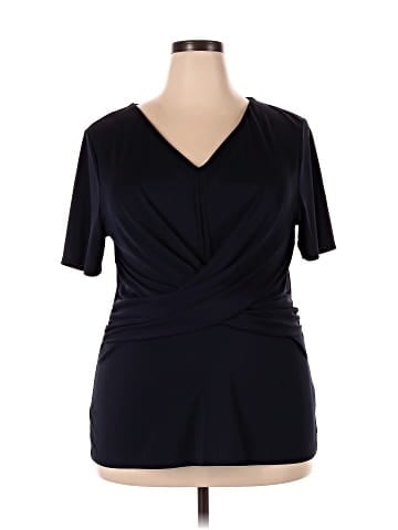 Ann Taylor Short Sleeve Blouse (view 1)