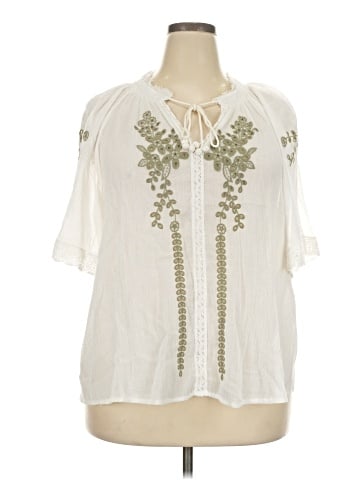 CATHERINE Catherine Malandrino Short Sleeve Blouse (view 1)