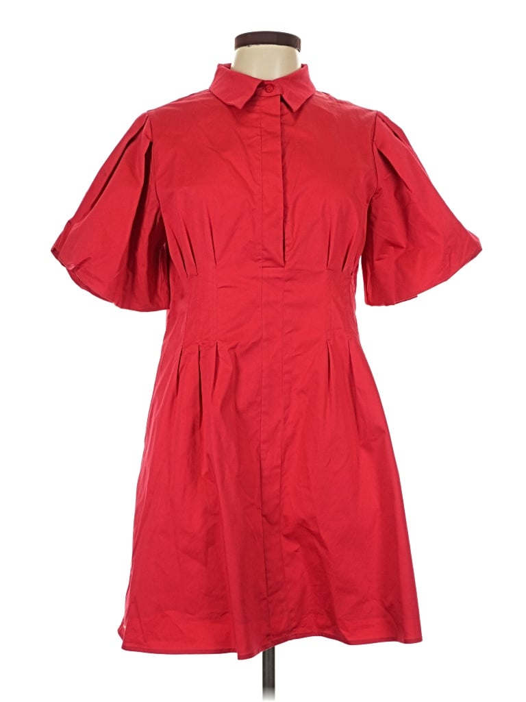 Pre-owned Tuckernuck Casual Dress In Red