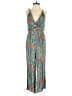 O'Neill 100% Viscose Tropical Teal Jumpsuit Size S - photo 1