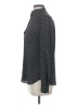 Ann Taylor LOFT 100% Polyester Polka Dots Black Long Sleeve Blouse Size XS - photo 5