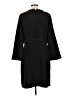 Ann Taylor 100% Polyester Black Casual Dress Size 12 - photo 2