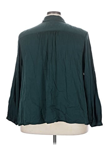 J.Jill 3/4 Sleeve Button-Down Shirt (view 2)
