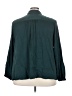 J.Jill 100% Rayon Teal 3/4 Sleeve Button-Down Shirt Size 4X - photo 2