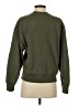 Uniqlo 100% Cotton Solid Green Sweatshirt Size XS - photo 2