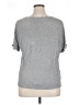 Ambrielle Silver Short Sleeve Top Size XL - photo 2