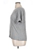 Ambrielle Silver Short Sleeve Top Size XL - photo 5