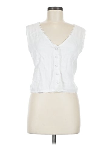 Laura Ashley Sleeveless Blouse (view 1)