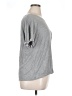 Ambrielle Silver Short Sleeve Top Size XL - photo 4