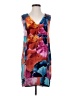 Leifsdottir 100% Polyester Print Blue Casual Dress Size 4 - photo 1