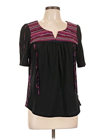 A Common Thread Short Sleeve Blouse (view 1)
