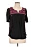 A Common Thread Black Short Sleeve Blouse Size L - photo 1
