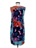 Leifsdottir 100% Polyester Print Blue Casual Dress Size 4 - photo 2