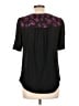 A Common Thread Black Short Sleeve Blouse Size L - photo 2