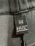 Hue Color Block Burgundy Active Pants Size M - photo 7