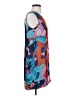 Leifsdottir 100% Polyester Print Blue Casual Dress Size 4 - photo 4