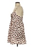 TCEC 100% Polyester Polka Dots Brown Casual Dress Size S - photo 5
