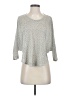 Staring at Stars Silver Pullover Sweater Size S - photo 1
