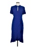 Nanette Lepore Blue Casual Dress Size 10 - photo 1