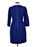 J.Crew 100% Wool Solid Blue Casual Dress Size 10 - photo 2