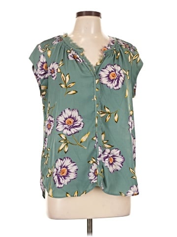 Daniel Rainn Short Sleeve Blouse (view 1)