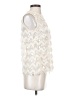 Blue Tassel 100% Nylon Ivory Sleeveless Blouse Size XS - photo 4