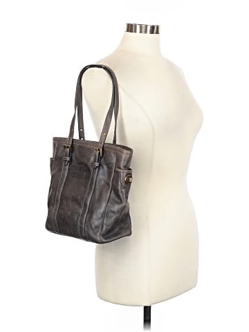 Coach Leather Tote (view 2)