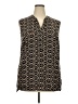 Avenue 100% Polyester Black Sleeveless Blouse Size 18 Plus - photo 1
