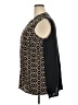 Avenue 100% Polyester Black Sleeveless Blouse Size 18 Plus - photo 5