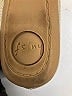 fs/ny 100% Leather Ivory Flats Size 8 - photo 3