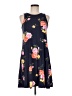 Old Navy Floral Blue Casual Dress Size M - photo 1