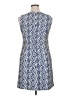 Moulinette Soeurs Chevron-herringbone Blue Casual Dress Size 14 - photo 2