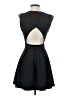 Guess Solid Black Cocktail Dress Size XS - photo 2
