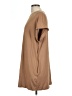 Shein Solid Tan Casual Dress Size L - photo 5