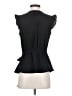 Lily White Black Sleeveless Blouse Size S - photo 2
