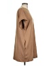 Shein Solid Tan Casual Dress Size L - photo 4