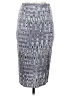 Matty M Graphic Silver Formal Skirt Size S - photo 1