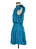 Steve Madden 100% Polyester Blue Casual Dress Size S - photo 5