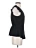 Lily White Black Sleeveless Blouse Size S - photo 4
