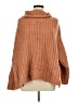 Free People Brown Turtleneck Sweater Size L - photo 1