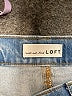 Ann Taylor LOFT Hearts Blue Jeans Size 29 waist - photo 7