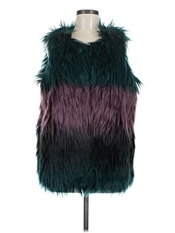 Romeo & Juliet Couture Faux Fur Vest (view 1)