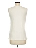 Solitaire 100% Polyester Ivory Sleeveless Blouse Size M - photo 2