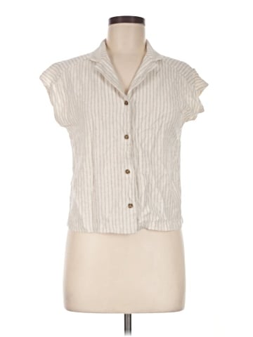 Bobeau Sleeveless Button-Down Shirt (view 1)