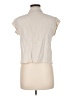 Bobeau Ivory Sleeveless Button-Down Shirt Size M - photo 2