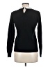 Sioni Black Long Sleeve Top Size M - photo 2