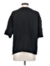 Zara 100% Cotton Black Short Sleeve Top Size S - photo 2