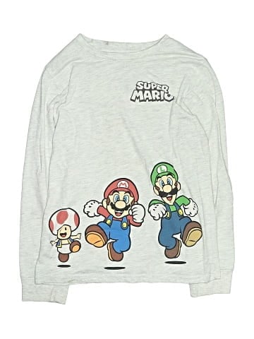 Super Mario Long Sleeve T-Shirt (view 1)