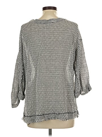 Umgee 3/4 Sleeve Blouse (view 2)