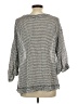 Umgee Silver 3/4 Sleeve Blouse Size L - photo 2